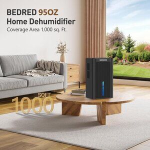 Dehumidifier,95OZ Dehumidifier for Home 1000 Sq.Ft